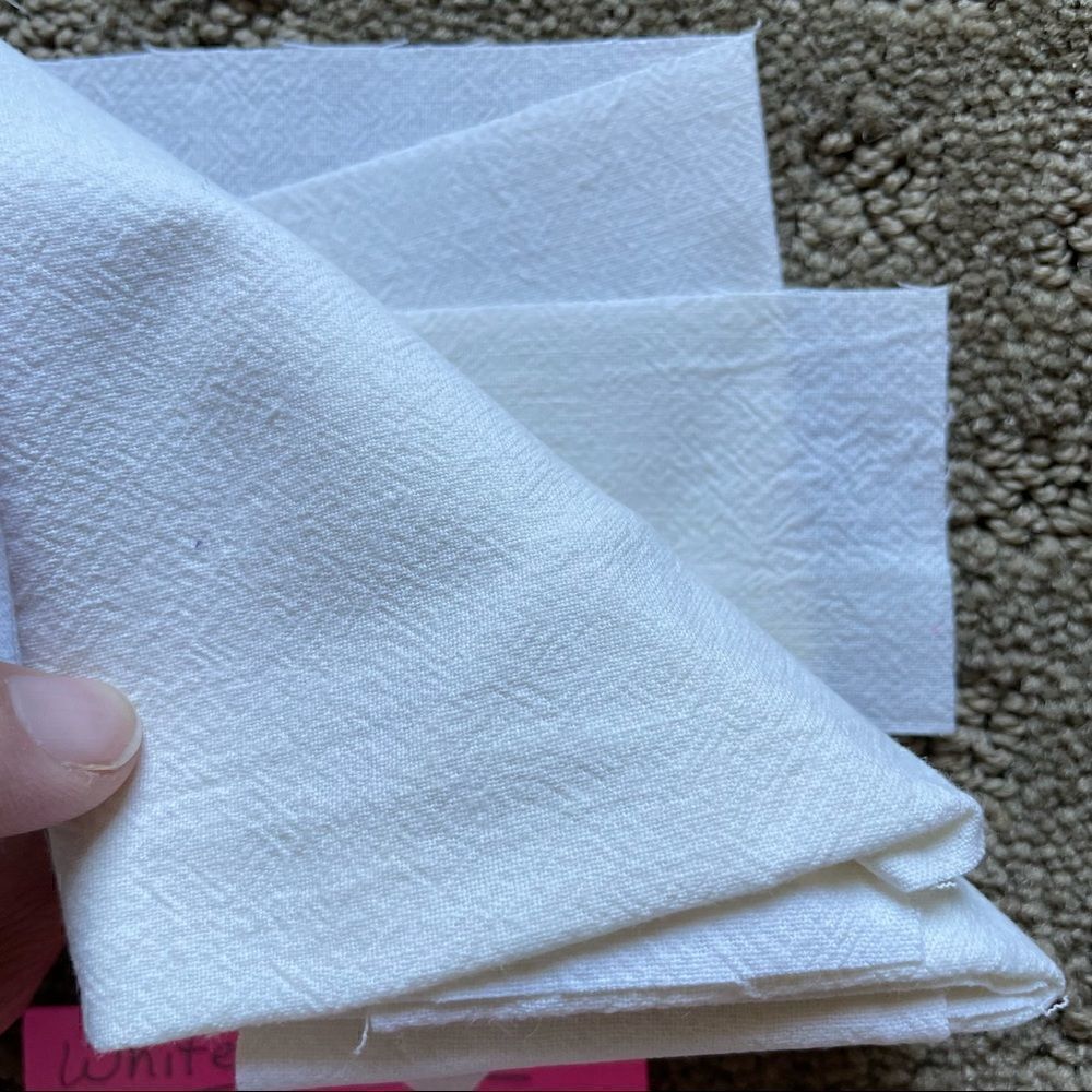 Sewing Project - White Clutch - Picture 4 of 6